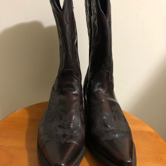 Laredo Hawk Western Leather Boots - Picture 3 of 6